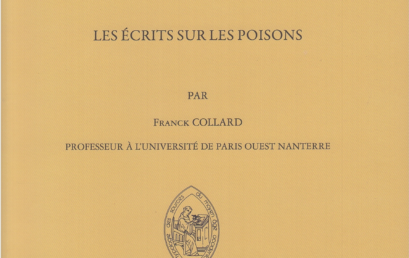 Les écrits sur les poisons