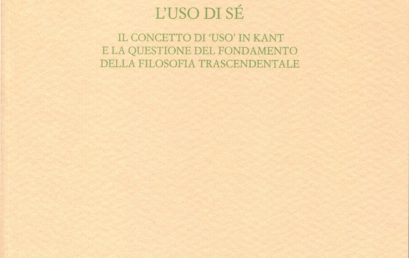 Il concetto di uso in Kant