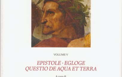 Epistole ; Egloge ; Questio de aqua et terra / Dante Alighieri
