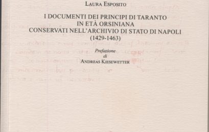 I documenti dei principi di Taranto