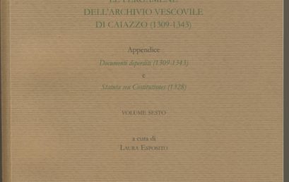 Le pergamene dell’Archivio vescovile di Caiazzo