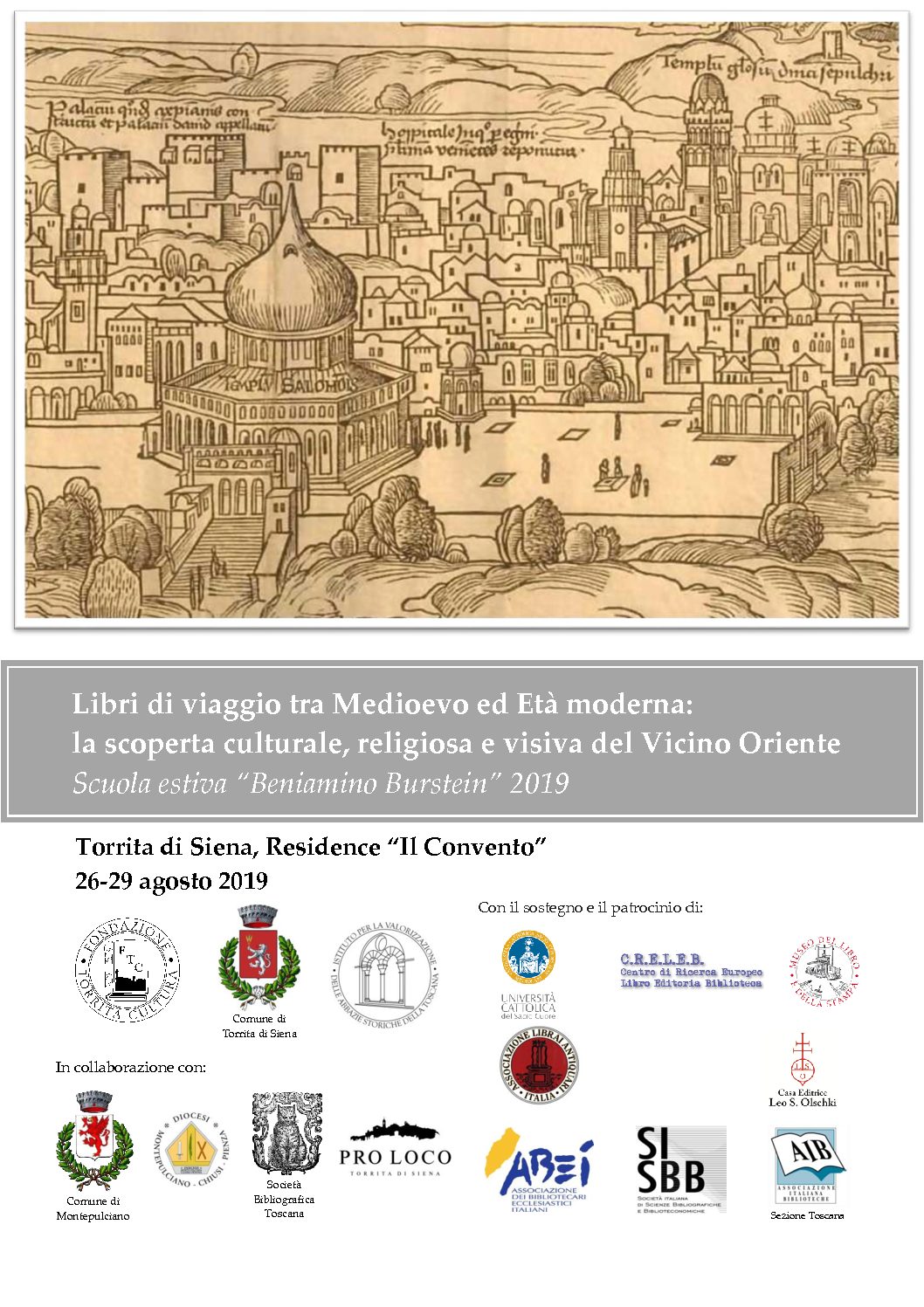 Scuola estiva“Beniamino Burstein” 2019 – Torrita di Siena