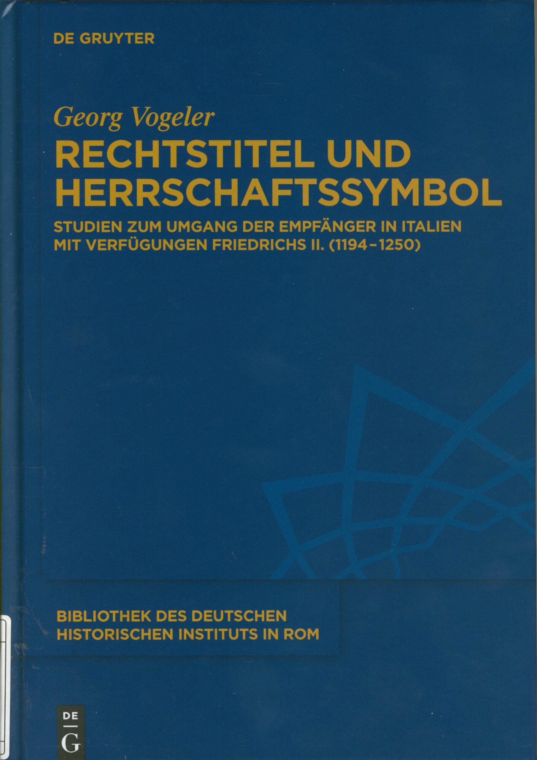 Rechstitel und Herrschaftssymbol