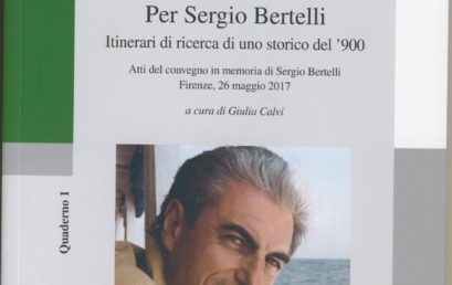 Per Sergio Bertelli