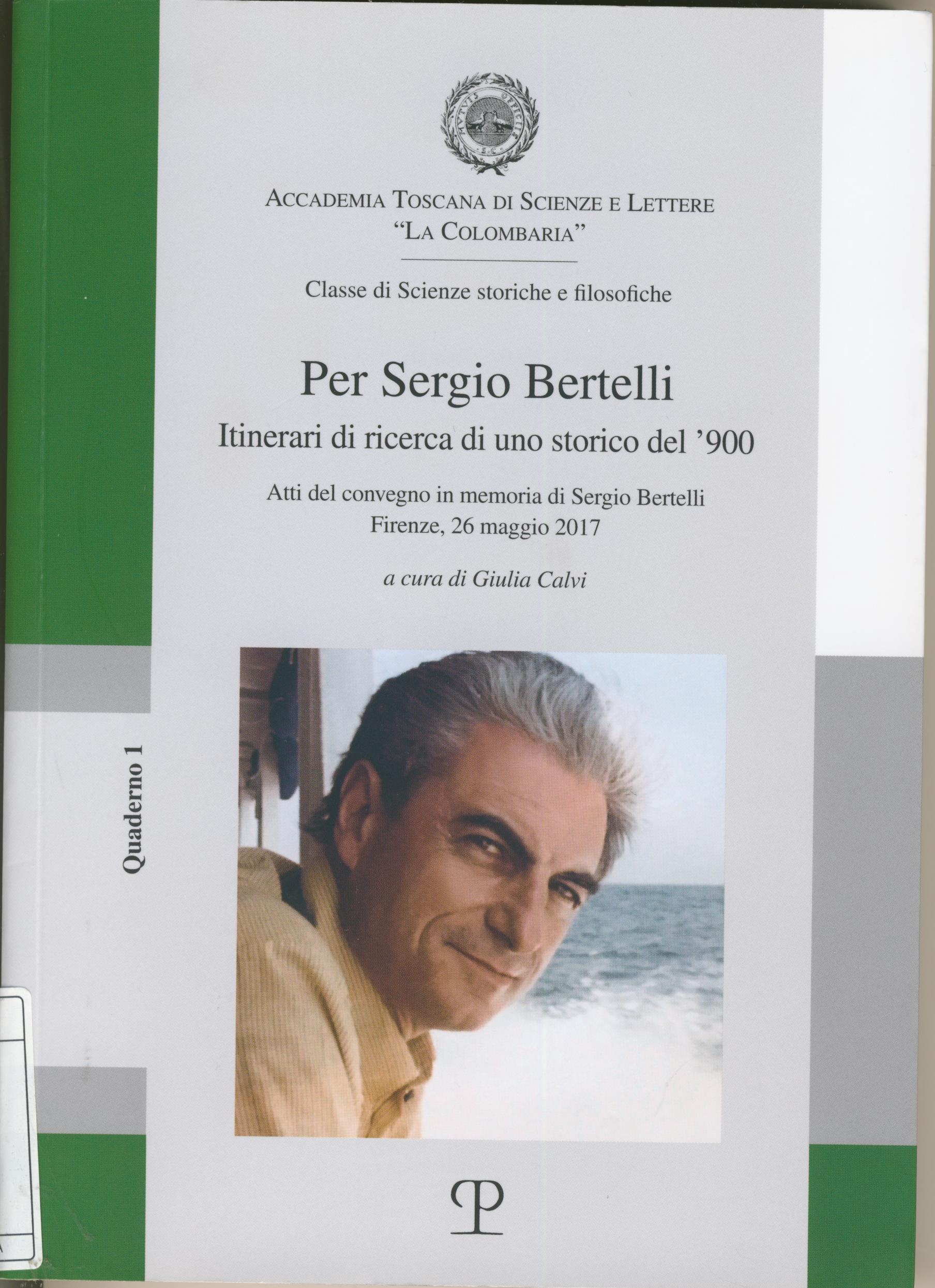 Per Sergio Bertelli Per Sergio Bertelli