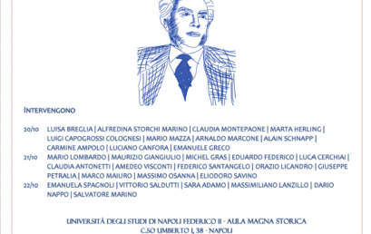 Convegno “Ettore Lepore, la storia antica. Eredità, attualità, prospettive”