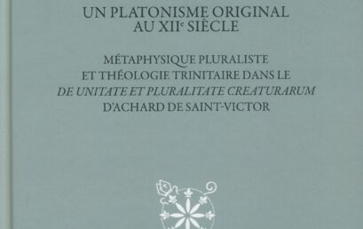 Un platonisme original au 12. siècle