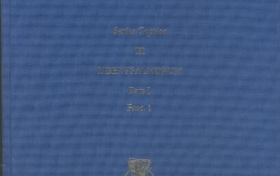 Psalm book