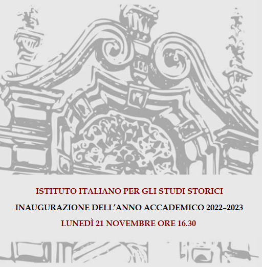 Lunedì 21 novembre ore 16,30 inaugurazione dell’anno accademico 2022-23