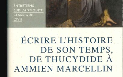 Écrire l’histoire de son temps