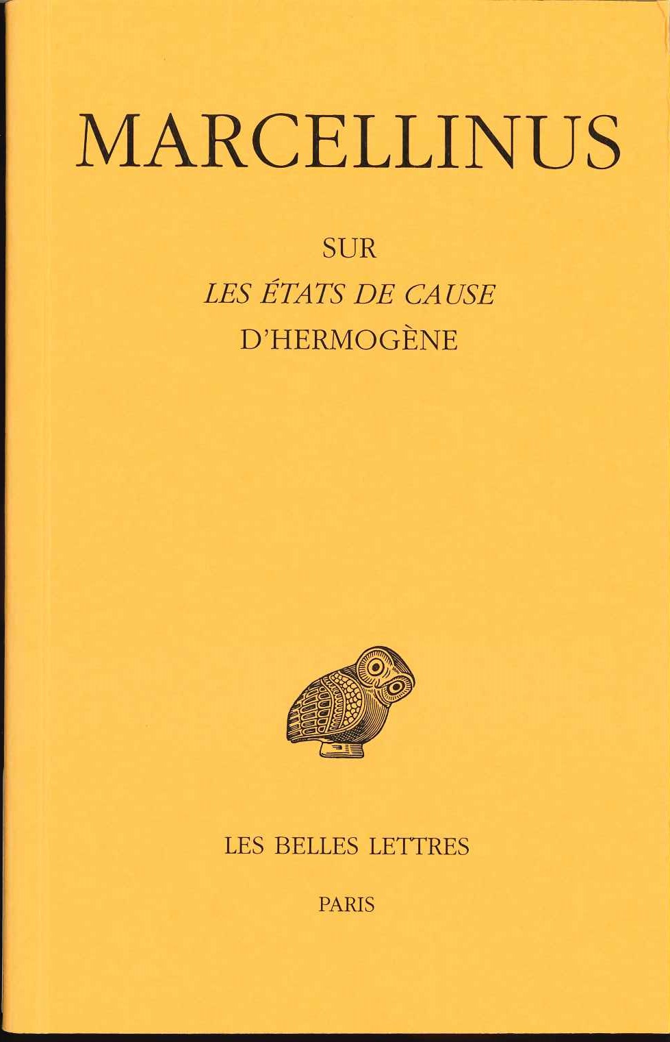 Sur Les états de cause d’Hermogène Sur Les états de cause d’Hermogène
