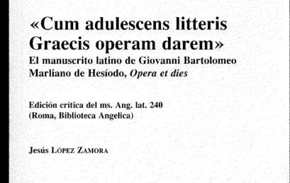 Cum adulescens litteris Graecis operam darem