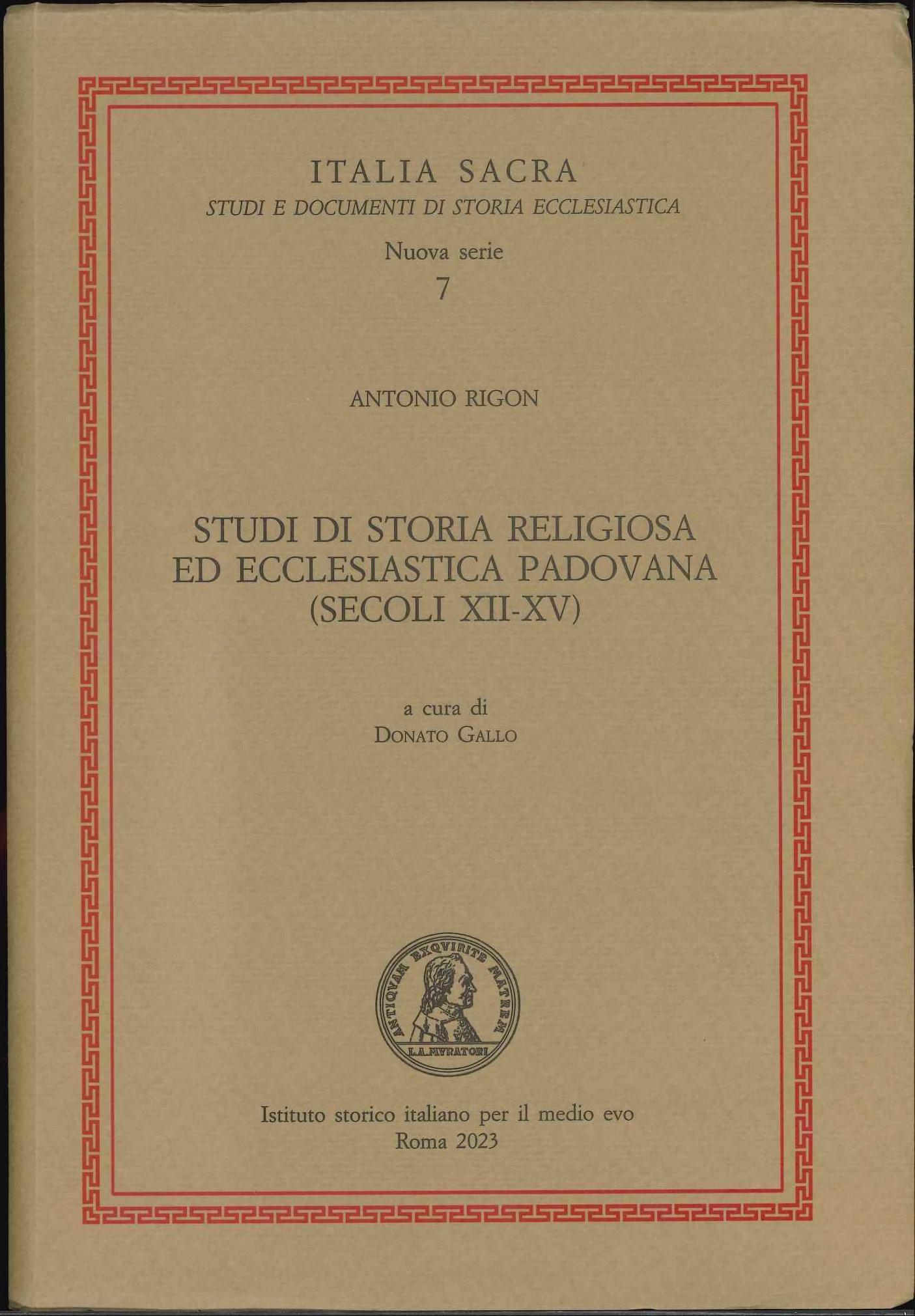 Studi di storia religiosa ed ecclesiastica Studi di storia religiosa ed ecclesiastica