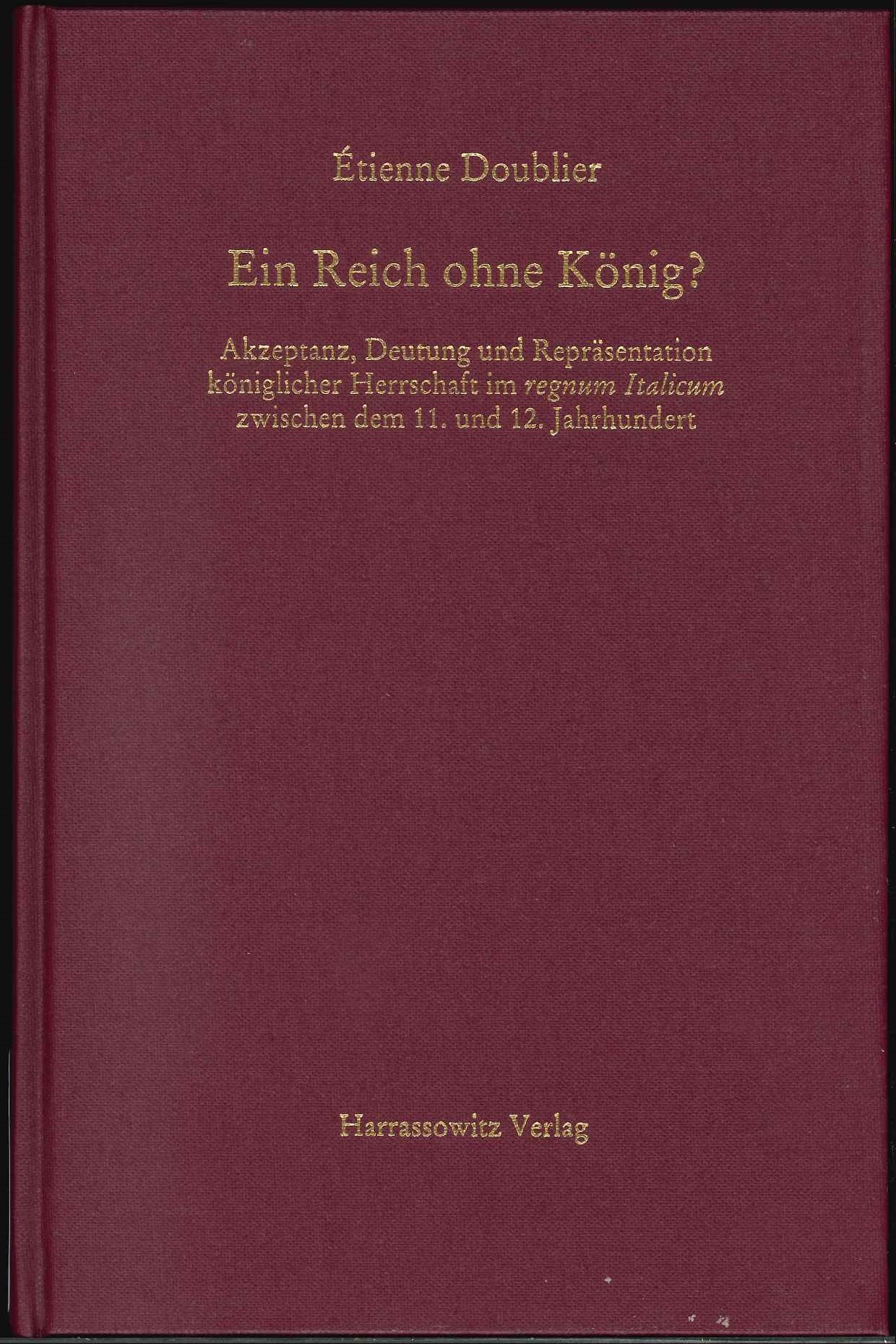 Ein Reich ohne König? Ein Reich ohne König?