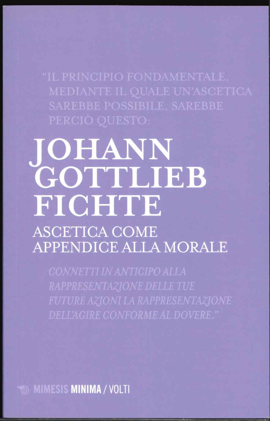 Ascetica come appendice alla morale Ascetica come appendice alla morale