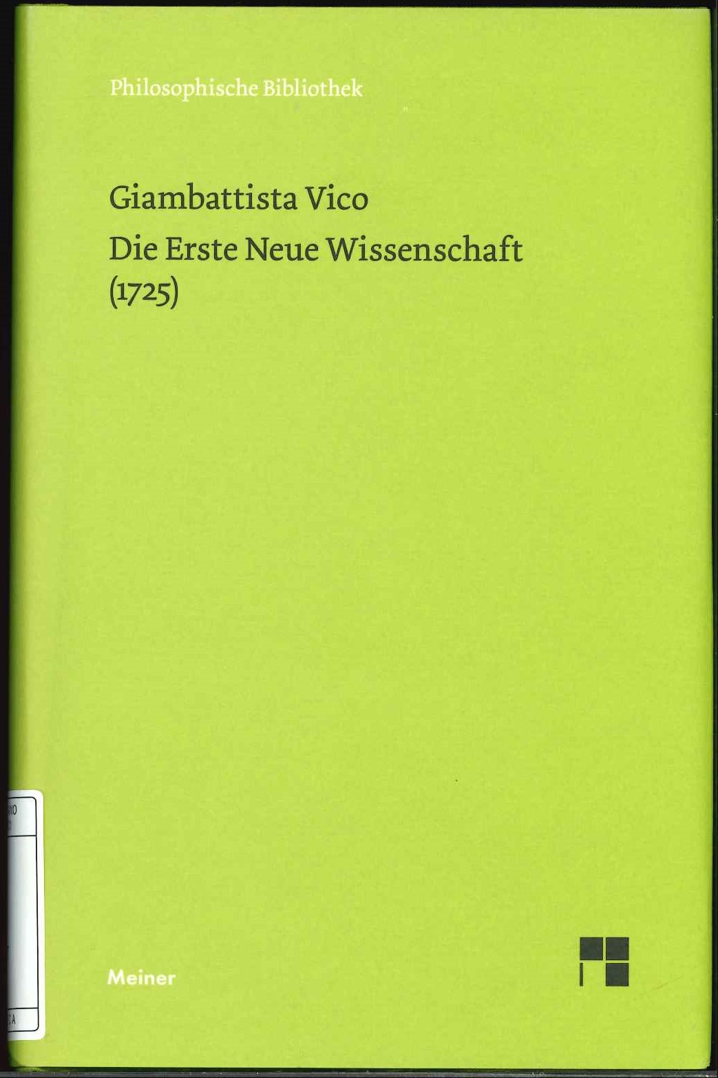 Die Erste Neue Wissenschaft