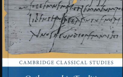 Orthographic traditions