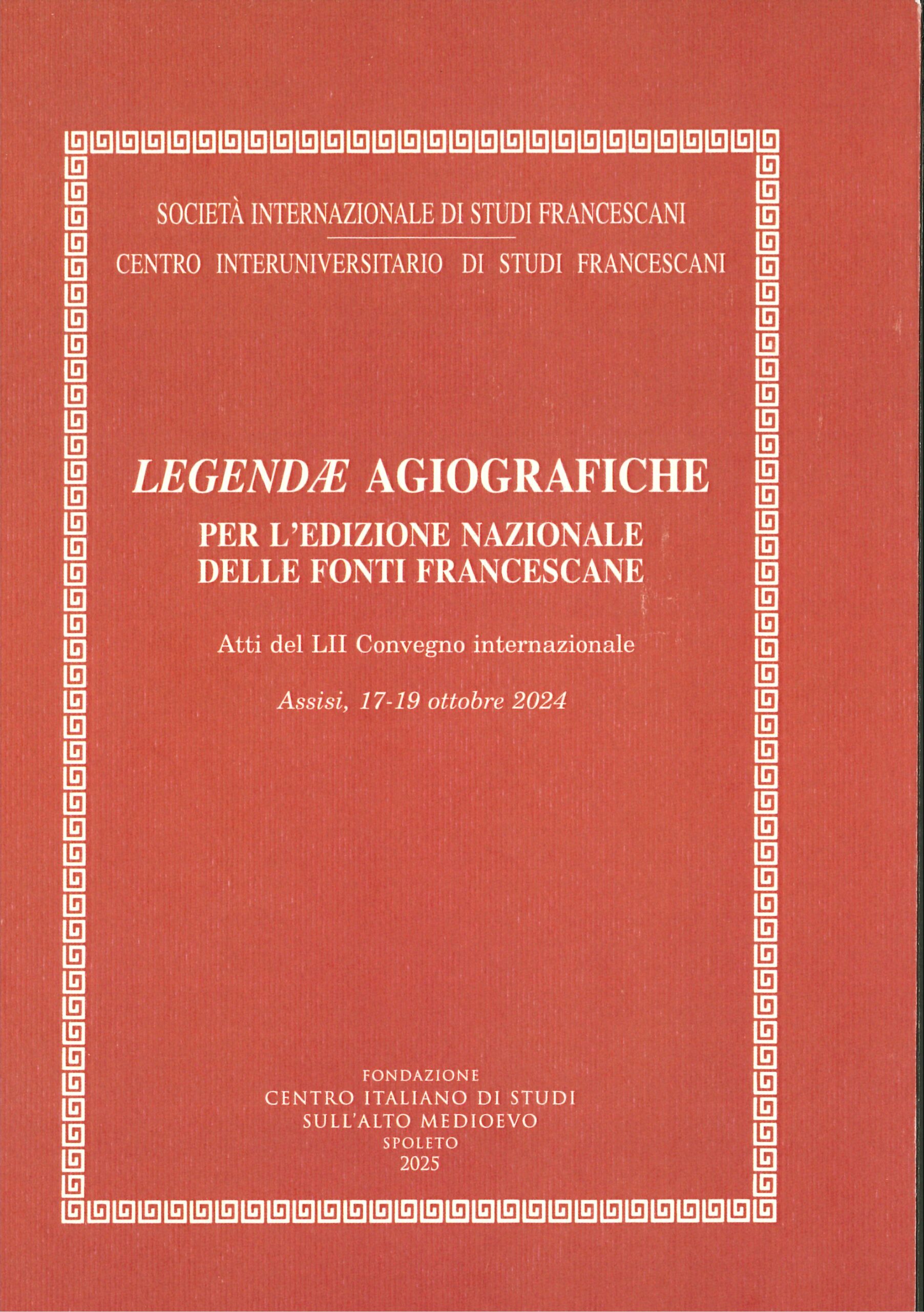 Legendae agiografiche