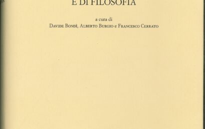 Discorrendo di socialismo e di filosofia